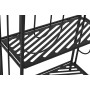 Étagère Home ESPRIT Noir Métal 60 x 27 x 160 cm