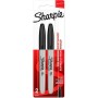 Rotulador permanente Sharpie Negro (2 Unidades)