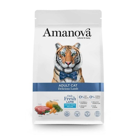 Aliments pour chat Amanova Delicious Lamb Agneau 1,5 Kg