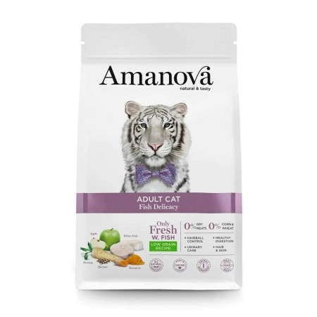 Comida para gato Amanova Fish Delicacy Pescado 1,5 Kg