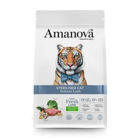 Aliments pour chat Amanova Delicious Lamb Agneau 1,5 Kg