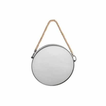 Miroir suspendu DKD Home Decor Métal Corde (31 x 4 x 4 cm)