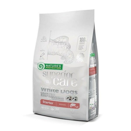 Pienso NATURE'S PROTECTION Superior Care White Dogs Salmón 1,5 Kg