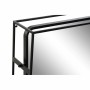 Miroir DKD Home Decor Noir Bois Métal (100 x 20 x 60 cm)