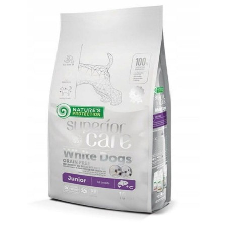 Pienso NATURE'S PROTECTION Superior Care White Dogs Salmón 10 kg