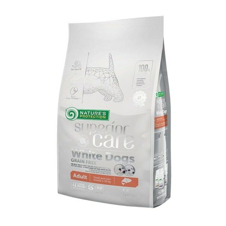 Nourriture NATURE'S PROTECTION Superior Care White Dogs Saumon 1,5 Kg