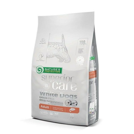 Nourriture NATURE'S PROTECTION Superior Care White Dogs Saumon 10 kg