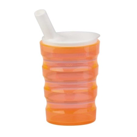 Tasse Thermos avec Couvercle SUNDO 21015 Orange 200 ml