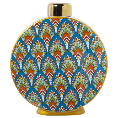 Tibor Alexandra House Living Dorado Cerámica 28 x 8 x 33 cm