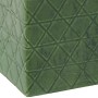 Potiche Alexandra House Living Vert Doré Céramique 16 x 16 x 26 cm