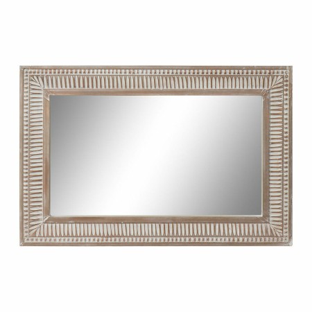 Miroir mural DKD Home Decor Verre Naturel Bois MDF Décapé (60 x 2,5 x 91,5 cm)