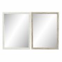 Miroir mural DKD Home Decor (2 pcs) (56 x 2 x 76 cm)