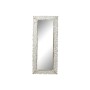 Miroir mural DKD Home Decor Blanc Verre Bois de manguier Bois MDF (66 x 3 x 164 cm)