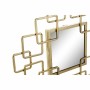 Miroir mural DKD Home Decor Miroir Doré Métal (40.5 x 2.5 x 40.5 cm)