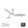 Ventilador de Techo con Luz Romimex Blanco