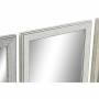 Miroir mural DKD Home Decor Verre Gris Beige polystyrène (36 x 2 x 95.5 cm) (3 pcs)