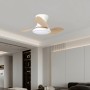 Ventilateur de Plafond avec Lumière Romimex Blanc Naturel