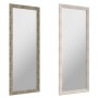 Miroir mural DKD Home Decor Verre Gris Beige polystyrène (36 x 2 x 95.5 cm) (3 pcs)