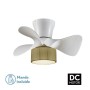 Ventilateur de Plafond avec Lumière Romimex Blanc Naturel