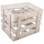 Botellero Alexandra House Living Natural Madera de abeto 43 x 32 x 33 cm 9 botellas Caja