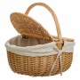 Cesta de Picnic Alexandra House Living Mimbre Madera de sauce 32 x 37 x 41 cm Natural