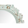 Ensemble de miroirs DKD Home Decor Champagne Verre Bleu polypropylène (2 pcs) (52 x 2 x 52 cm)