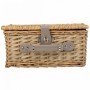 Panier de Pique-Nique Alexandra House Living Gris Naturel osier