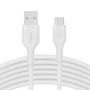 Cable USB Belkin BOOST↑CHARGE Flex Blanco 3 m