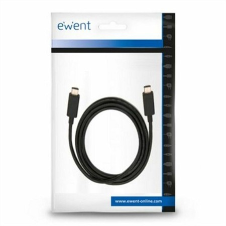 Cable USB-C a USB Ewent EC1046 Negro 1 m