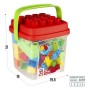 Boîte avec blocs de construction Color Block 35 Pièces (35 pcs)