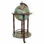 Globe terrestre Alexandra House Living Marron Vert 44 x 87 x 44 cm Meuble à bouteilles