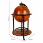 Globe terrestre Alexandra House Living Marron 55 x 93 x 55 cm Meuble à bouteilles