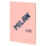 Cuaderno Milan 1918 Rosa A4 Cuadriculado