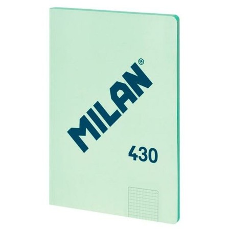 Cuaderno Milan 1918 Verde A4 Cuadriculado