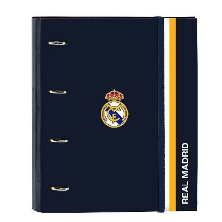 Carpeta de anillas Real Madrid C.F. 23/24 Azul A4