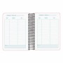 Agenda DOHE DP MEMORY BASIC Rosa A6 12 x 17 cm 2024-2025