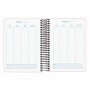 Agenda DOHE DP MEMORY BASIC Rosa A6 12 x 17 cm 2024-2025