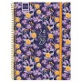 Agenda Finocam 4º SVH Violet Multicouleur quarto 15,5 x 21,2 cm 2024-2025