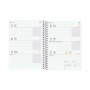 Agenda Finocam SELVA Azul Rosa 1/8 12 x 16,4 cm 2024-2025