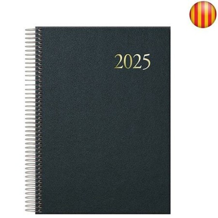 Agenda DOHE Segovia Noir 14 x 20 cm 2025 Catalan