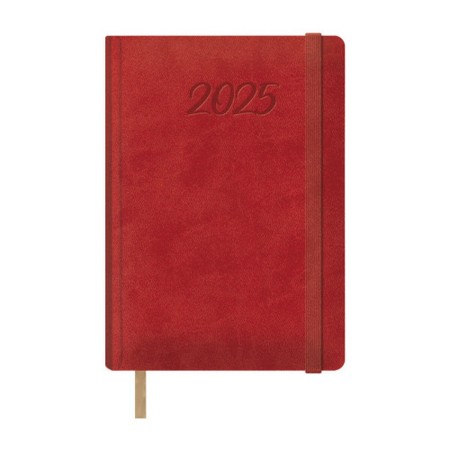 Agenda DOHE Samba Rojo Cuarto 15 x 21 cm 2025