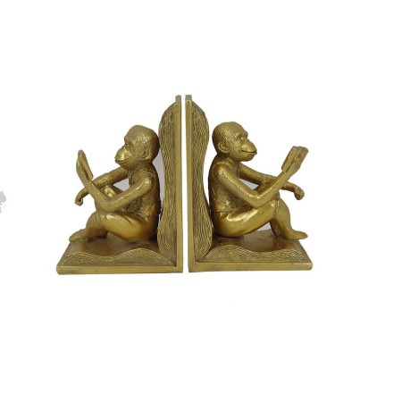 porte-livre DKD Home Decor Résine Singes (27 x 10 x 18 cm)