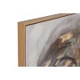 Cadre Home ESPRIT Marron Beige Doré Colonial Africaine 80 x 3,5 x 120 cm (2 Unités)