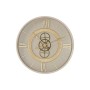 Horloge Murale Home ESPRIT Blanc Beige Doré Verre Fer 60 x 8 x 60 cm 59,5 x 8,5 x 59,5 cm