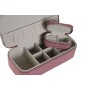 Caja-Joyero Home ESPRIT Crema Magenta 20,5 x 10 x 6 cm (2 Piezas)