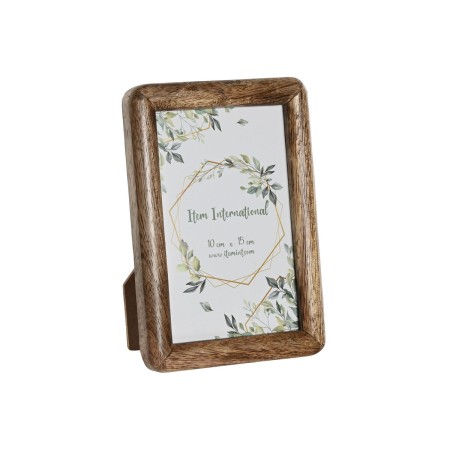 Cadre photo Home ESPRIT Marron Verre Bois de manguier 12 x 2 x 17 cm