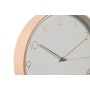 Horloge Murale Home ESPRIT Corail Menthe Lila PVC 25,5 x 4,3 x 25,5 cm (3 Unités)