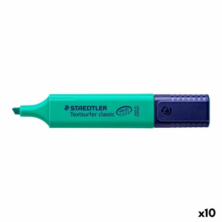 Marcador Fluorescente Staedtler Textsurfer Classic Turquesa (10 Unidades)