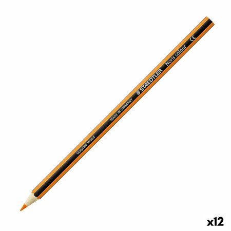 Crayons de couleur Staedtler Wopex Orange (12 Unités)