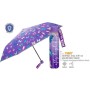 Paraguas Plegable Perletti Morado Ø 91 cm Infantil Mariposas